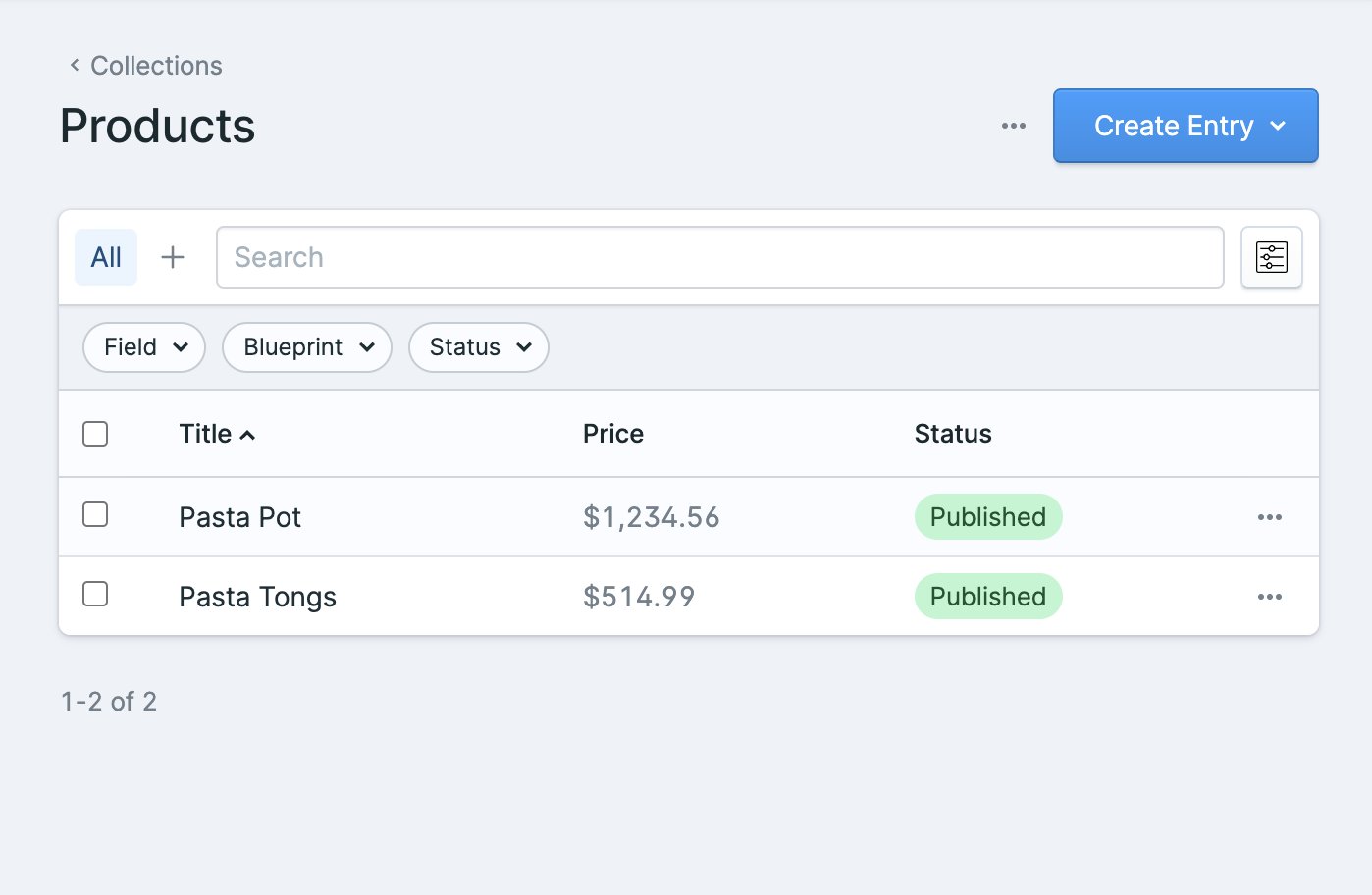 doefom Currency Fieldtype Statamic Addon Collection View